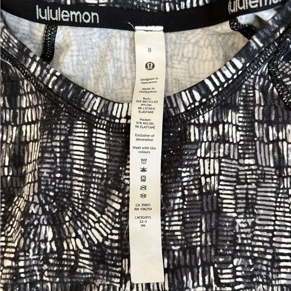 Lululemon Athletica Rulu Run Long Sleeve Shirt